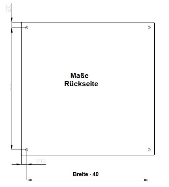 Wand Schaltschrank 300x250x200 mm HBT 1-türig IP66 Standardtür
